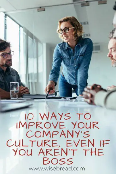 10 Ways to Improve Your Company
