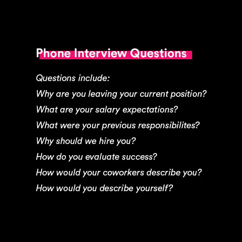 35+ Phone Interview Questions &  Answers (List)