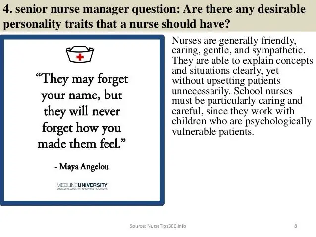 40 senior nurse manager interview questions and answers pdf