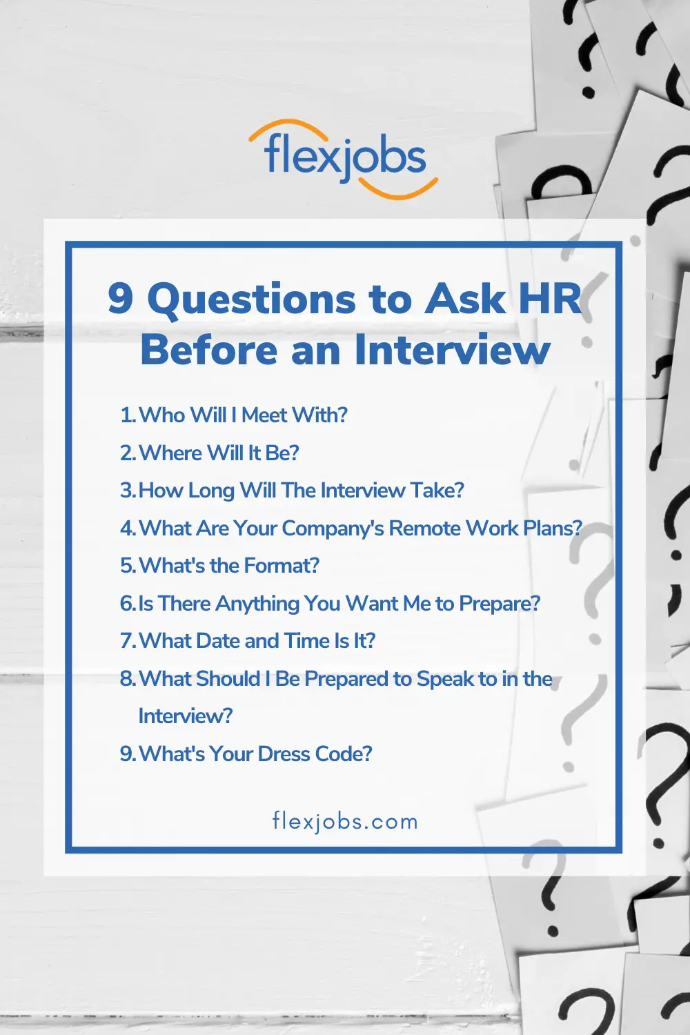 9 Questions to Ask HR Before an Interview
