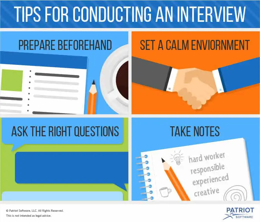 Actionable Business Tips for Conducting an Interview