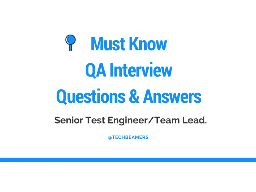 Amazon Software Qa Engineer Interview Questions