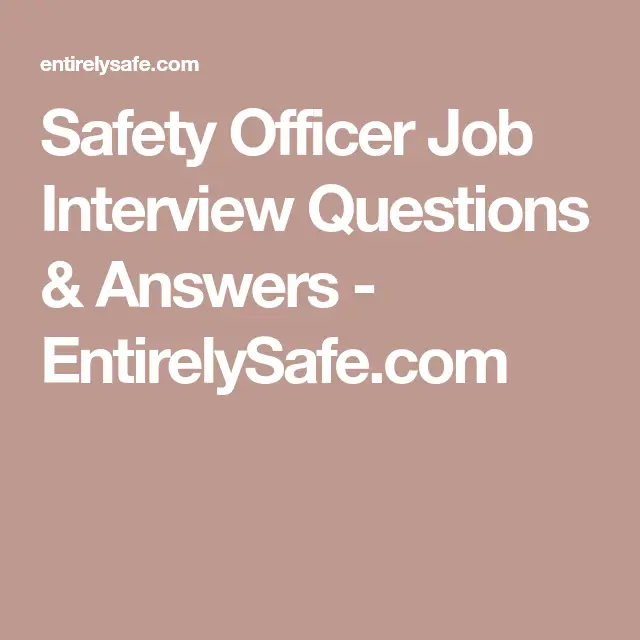 Auditor Job Interview Questions And Answers
