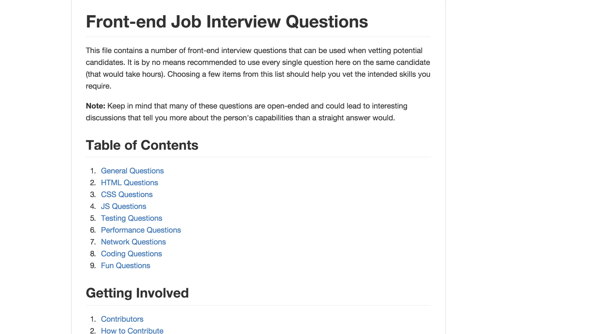 Common #FrontEnd developer interview questions.