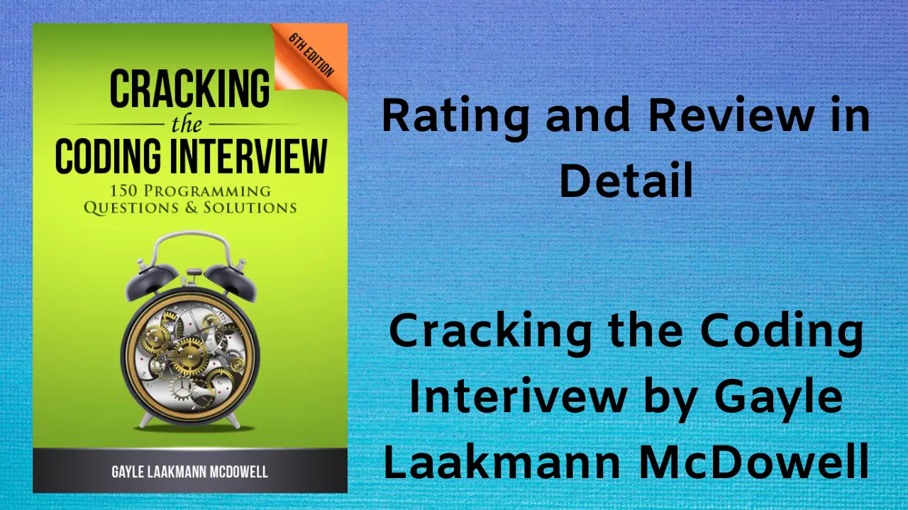 Cracking The Coding Interview by Gayle Laakmann McDowell Rating and ...