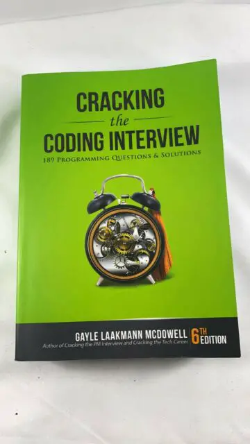 Cracking the Coding Interview by Gayle Laakmann *PAPERBACK ...