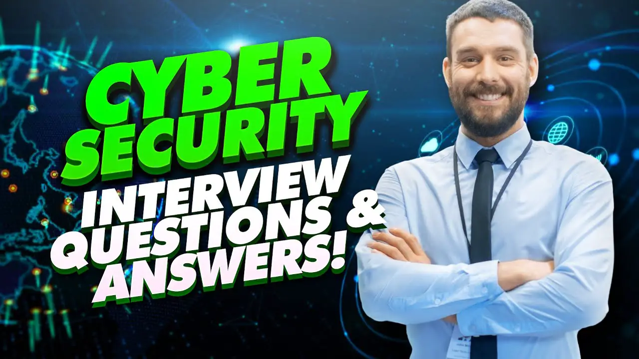 CYBER SECURITY Interview Questions And Answers! (How to PASS your Cyber ...