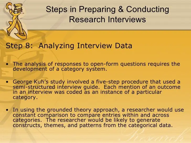 Dissertation interview data analysis