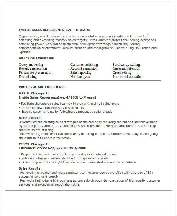 Document specialist resume canadin format