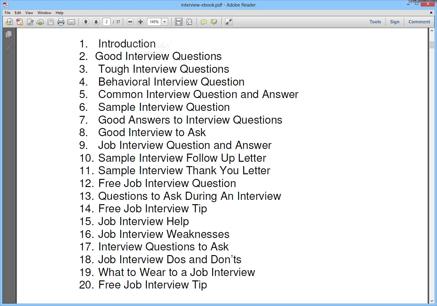 Download Common Interview Questions And Answers 1.0