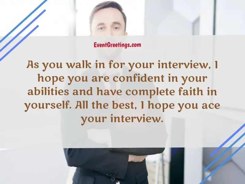 Good Luck on Your Interview Messages And Wishes  Events ...