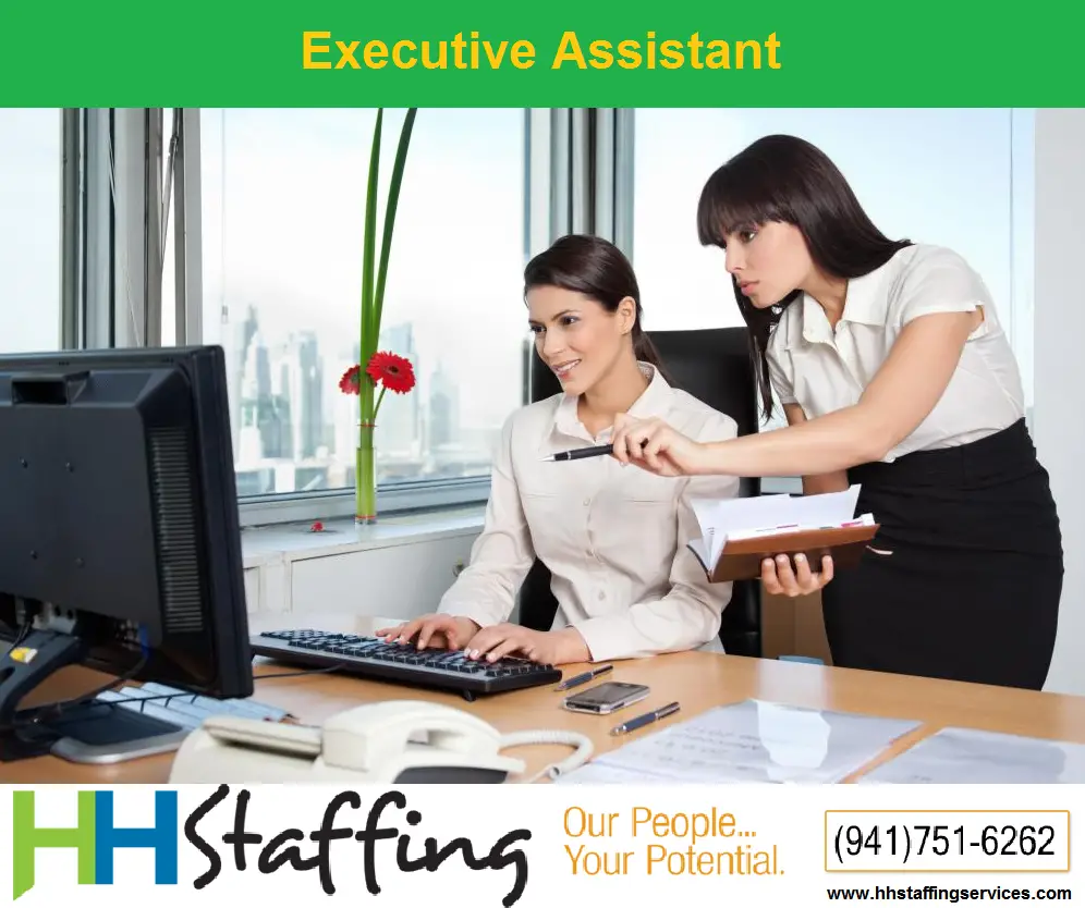 HH Staffing has an opportunity for an Executive Assistant ...