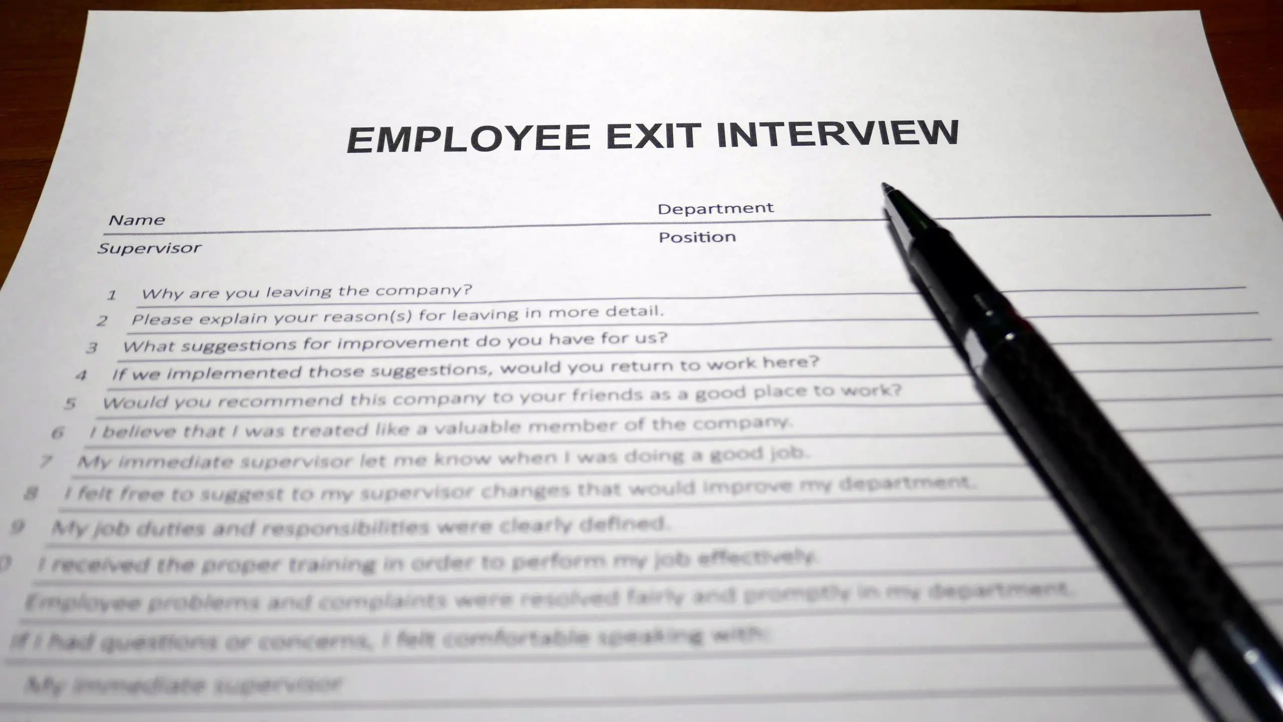 How Exit Interviews Give You Employee Retention Information
