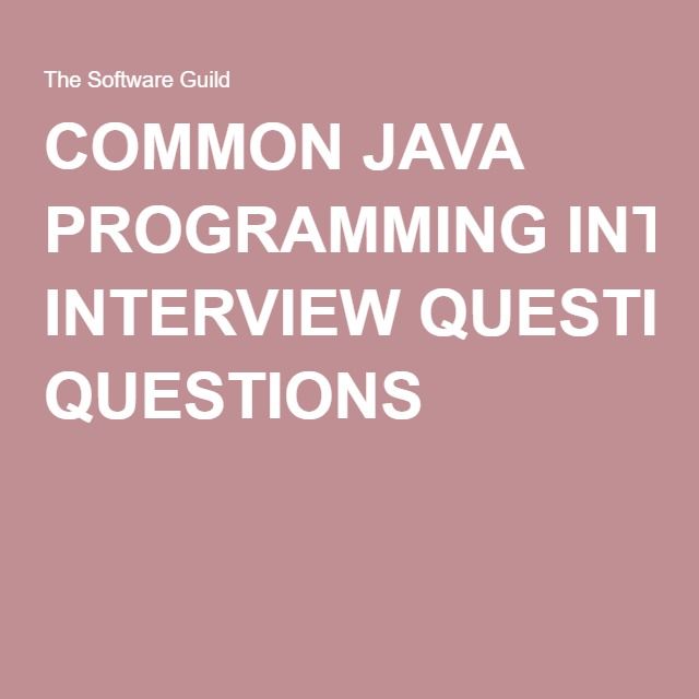 How Should I Prepare for a Java Interview?
