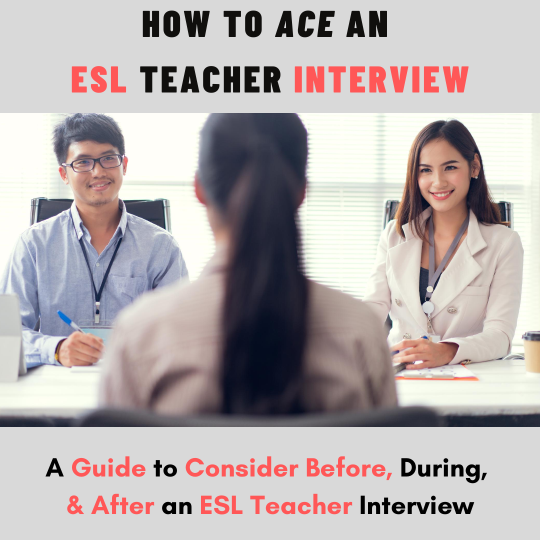 How to Ace an ESL Teacher Interview