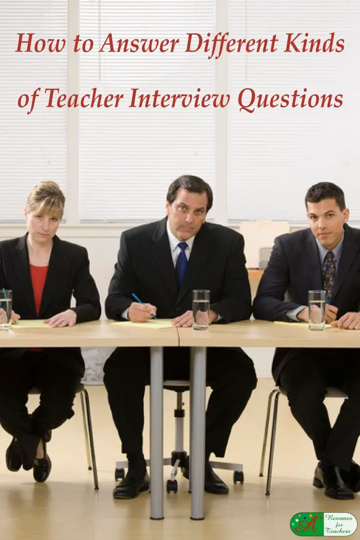 How to Answer Different Kinds of Teacher Interview Questions