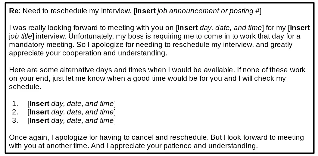 How to Cancel a Job Interview (+ Examples)