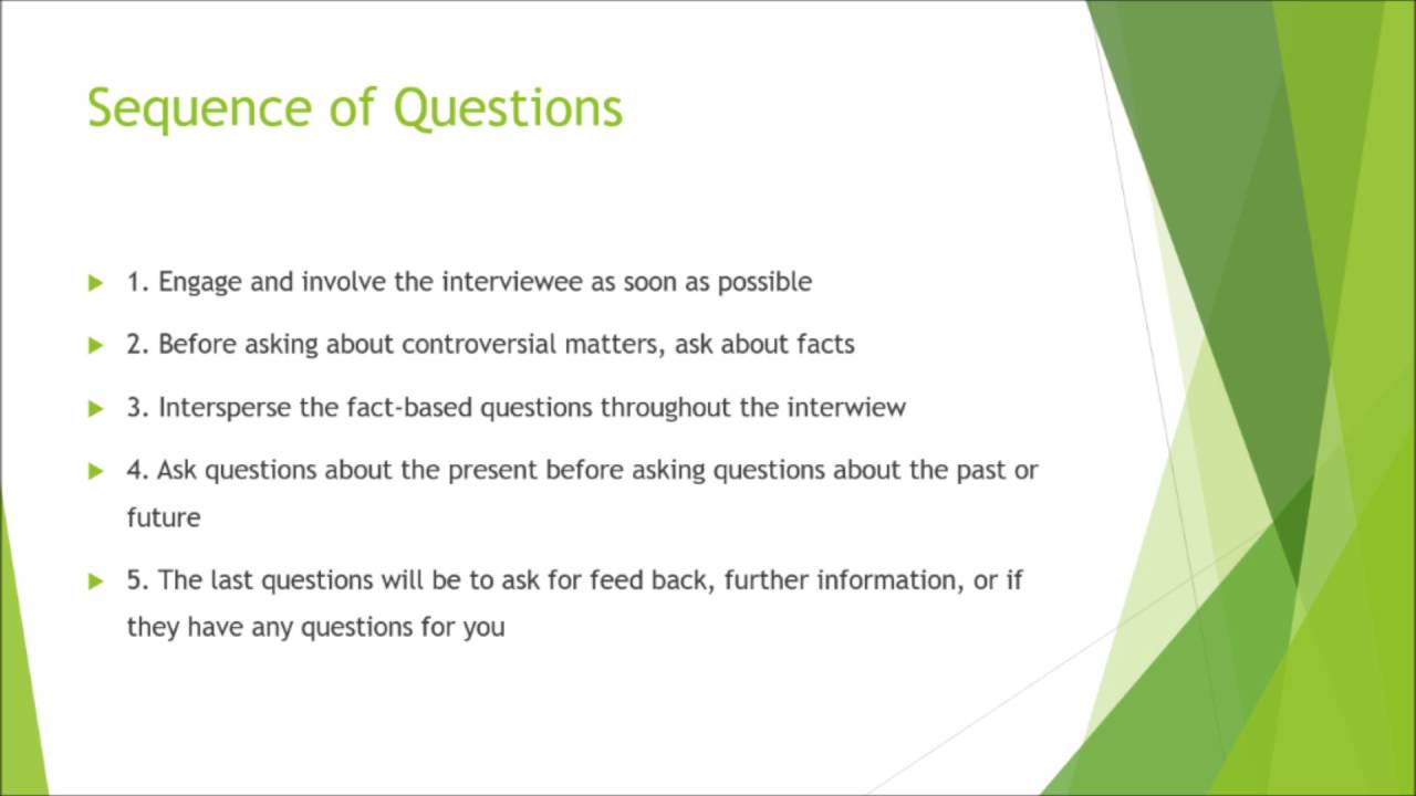 how to do a research interview