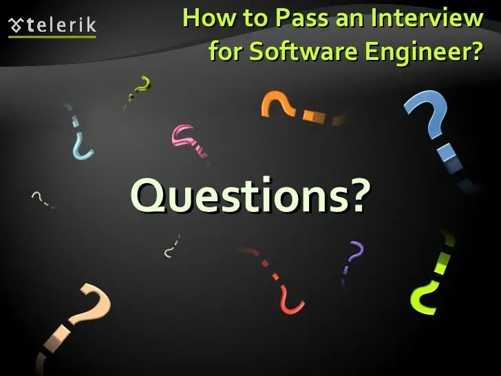How to Pass an Interview for Software Engineer