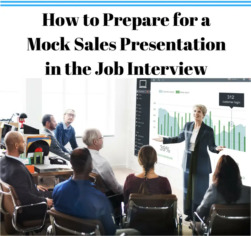 How to prepare for a mock sales presentation in the job ...
