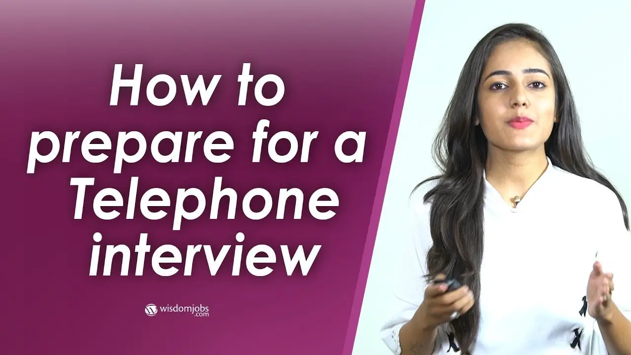 How to prepare for a Telephone interview
