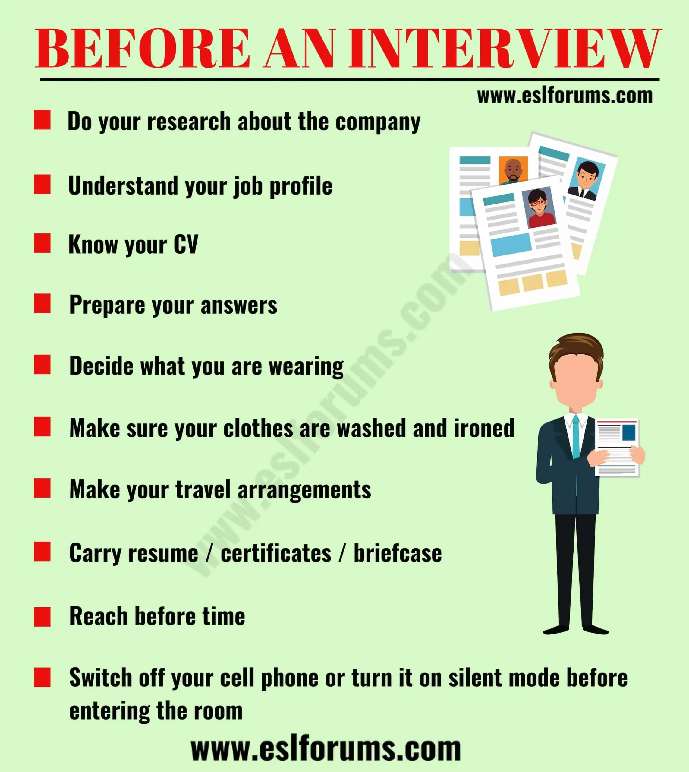 How to Prepare for an Interview!