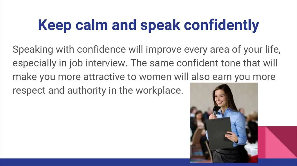 How To Speak Confidently In An Interview