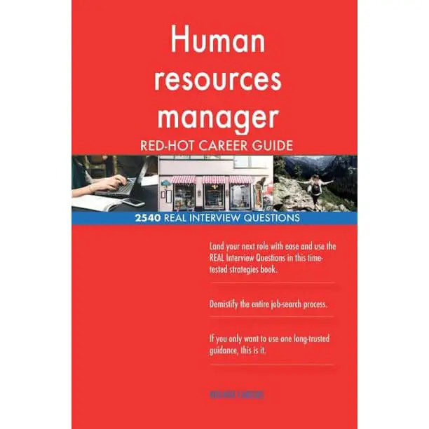Human Resources Manager Red