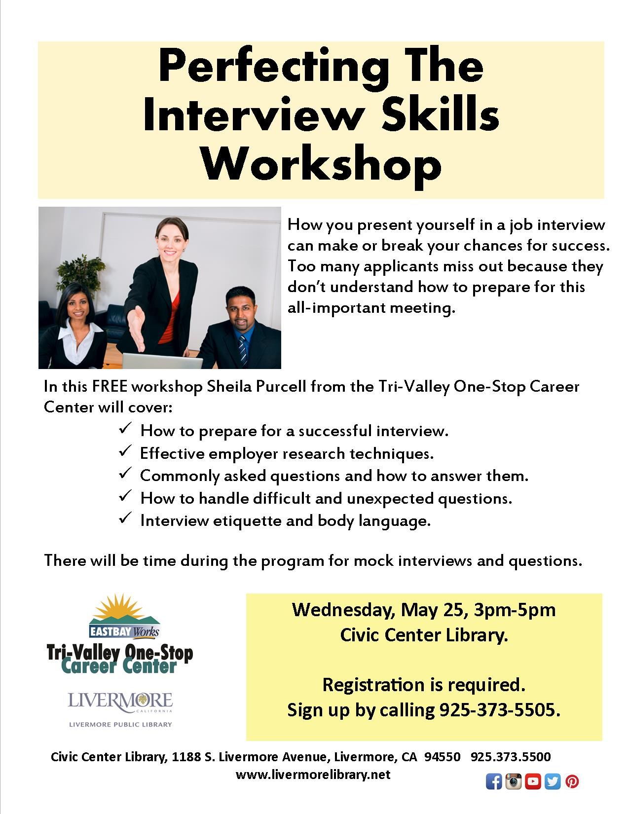 Learn how to ace your job interview at this workshop by ...