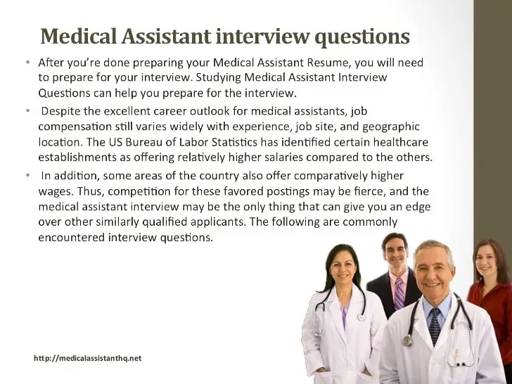Medical Assistant Interview Questions