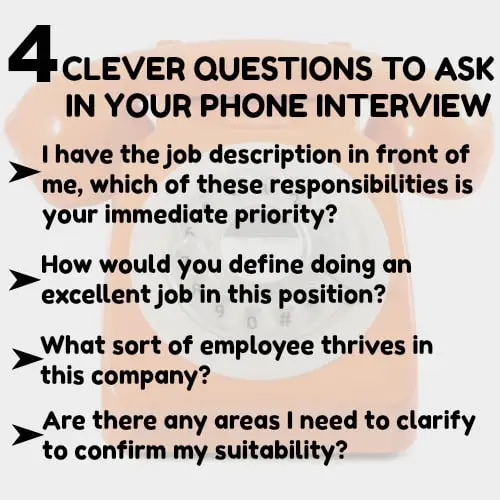 Phone Interview Questions and Answers