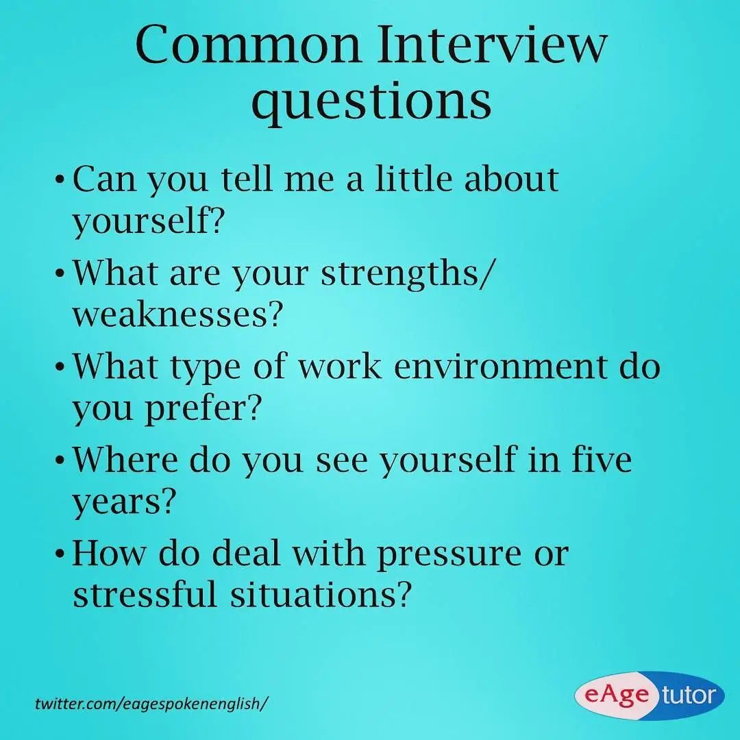 Preparing for an interview? Below are some common ...