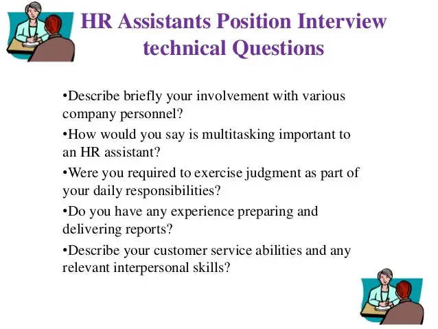 Presentation on technical interview question ppt