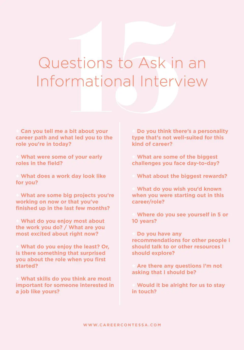 Questions to Ask Informational Interview