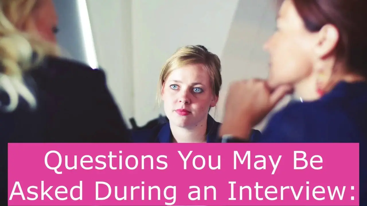 Questions You May Be Asked During an Interview