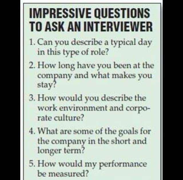 Sales Interview Questions To Ask Hiring Manager