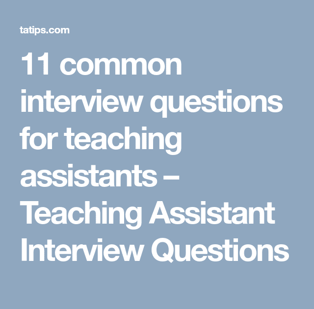 Sample Interview Questions For Montessori Teachers