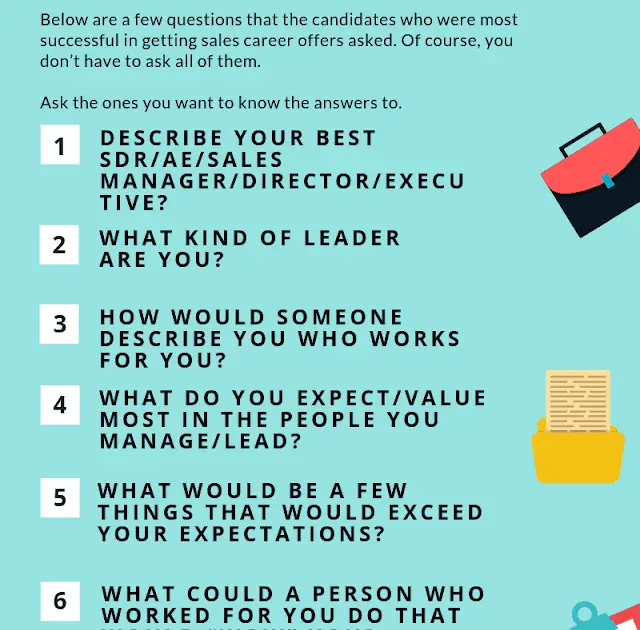 Sample Interview Questions For Sales Rep
