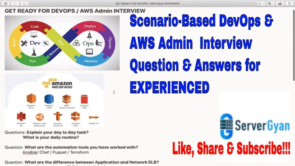 Scenario Based DevOps Interview Questions and Answers ...