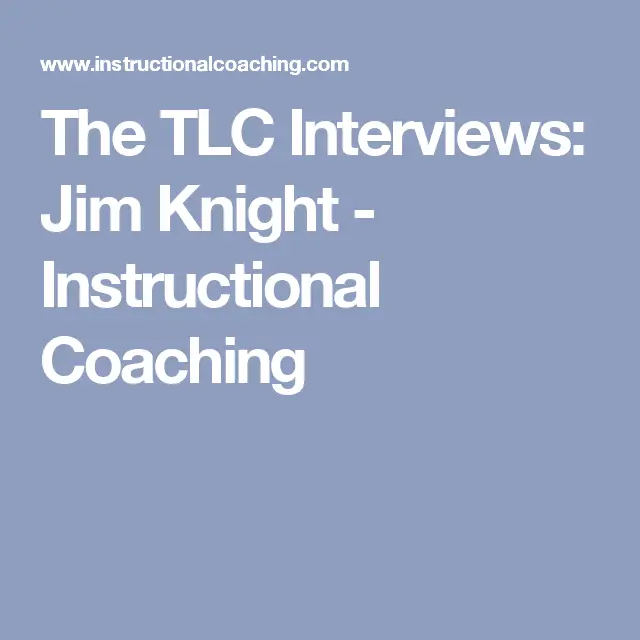 The TLC Interviews: Jim Knight (With images)