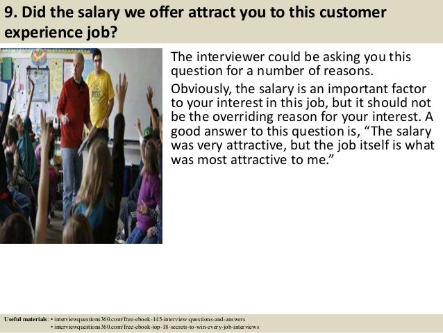 Top 10 customer experience interview questions and answers