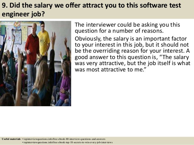 Top 10 software test engineer interview questions and answers