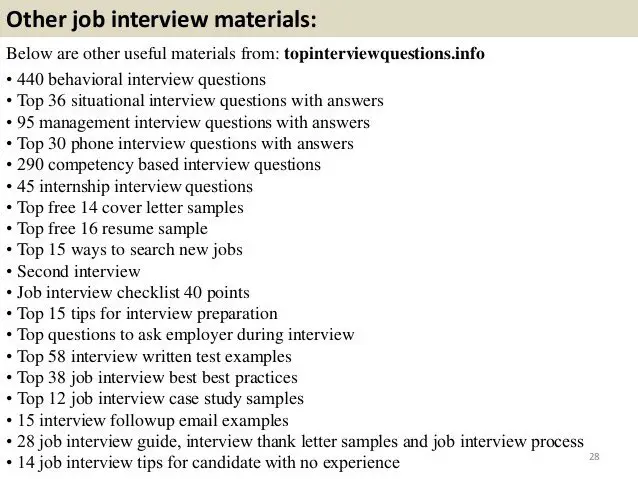 Top 20 product management interview questions with answers ...