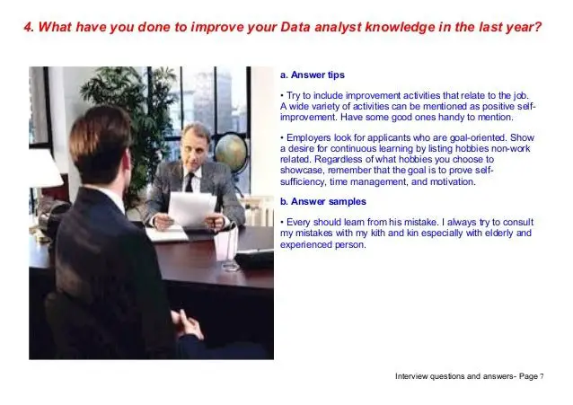 Top 9 data analyst interview questions answers