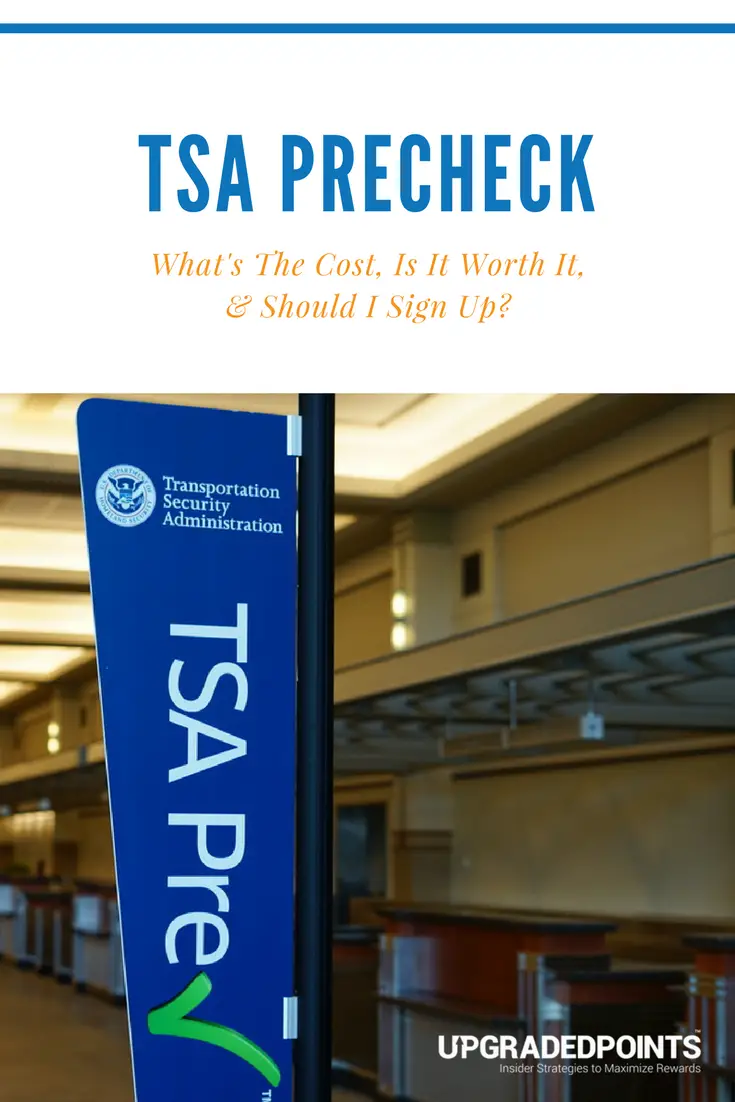 TSA PreCheck: How Much Does It Cost &  Should I Sign Up? [2020]