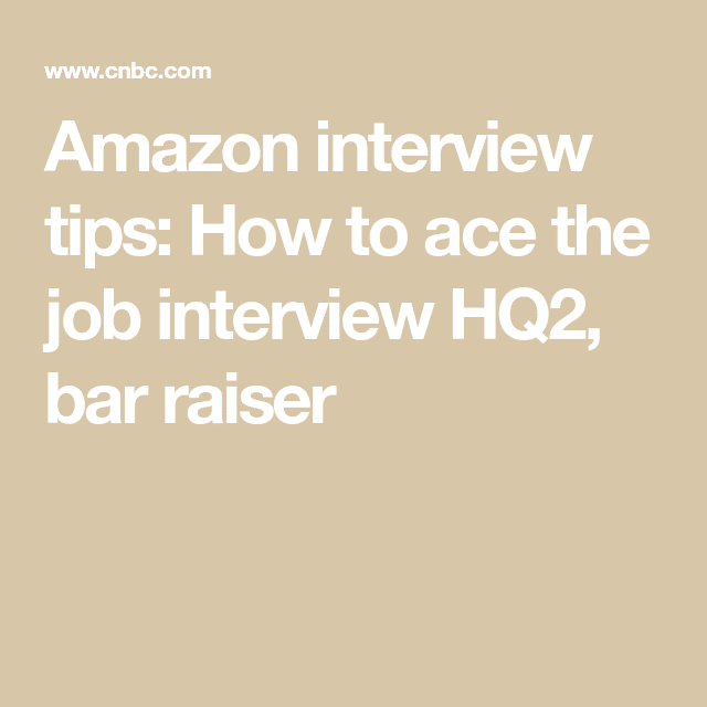 What Are The Interview Questions For Amazon