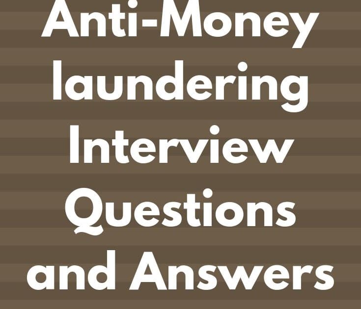 What Is The Process Of Anti Money Laundering